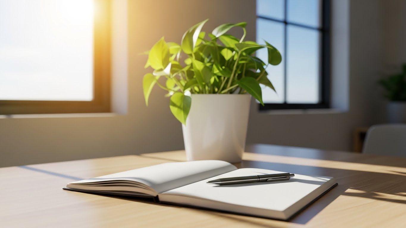 新しいスタートに向けた準備と清々しい空気感