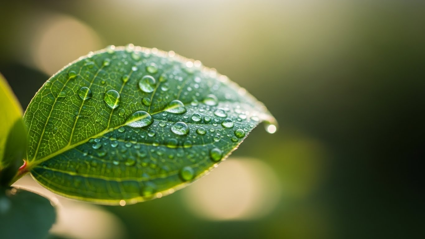 繊細な感覚と向き合う一枚の葉