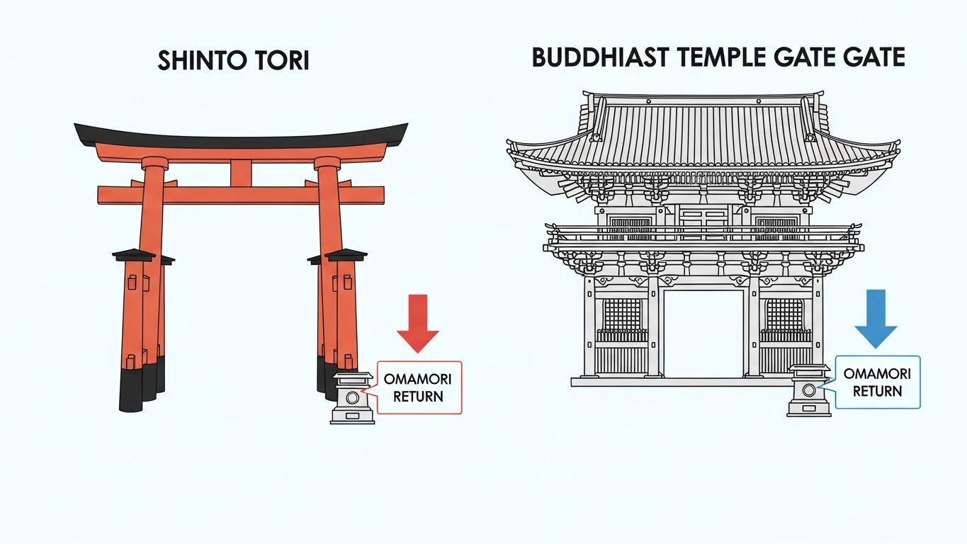 神社とお寺の返納ルールの違い